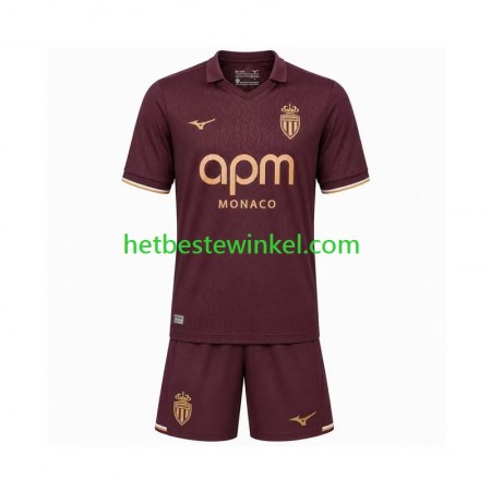 AS Monaco Voetbalshirts Kind Uit 2026-27